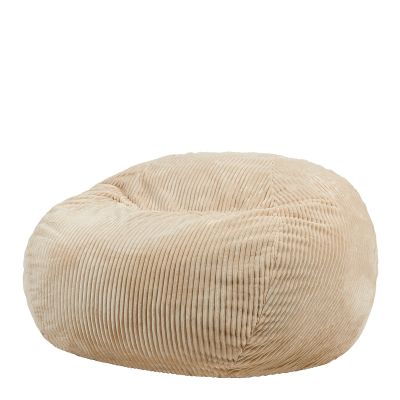 Pouf en velours côtelé icon® Nimbus