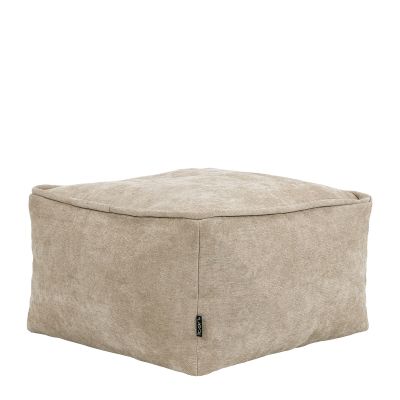 Repose-pieds en tissu chenille icon Amara