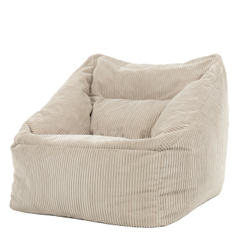 Veeva pouf fauteuil recliner et repose-pieds, pouf poire pour